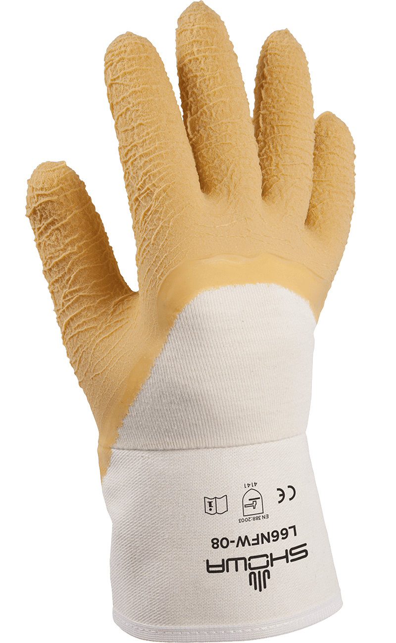 SHOWA Work Gloves L66NFW — Dozen (12 pairs)