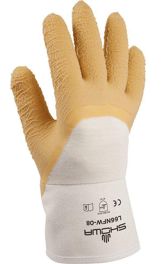 SHOWA Work Gloves L66NFW — Dozen (12 pairs)