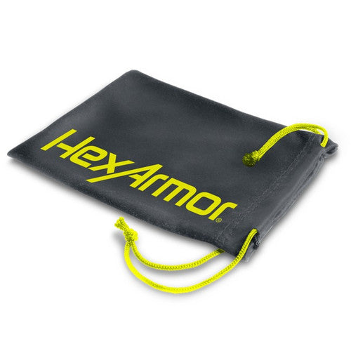 HexArmor microfiber pouch for safety glasses