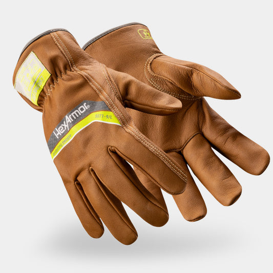 HexArmor Chrome SLT 5071 Leather Driver Oil-Resistant Gloves | ANSI Cut A4