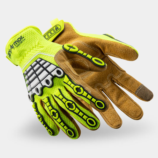 HexArmor Chrome Series 4091IMP With IronHide Gloves | ANSI Cut A8