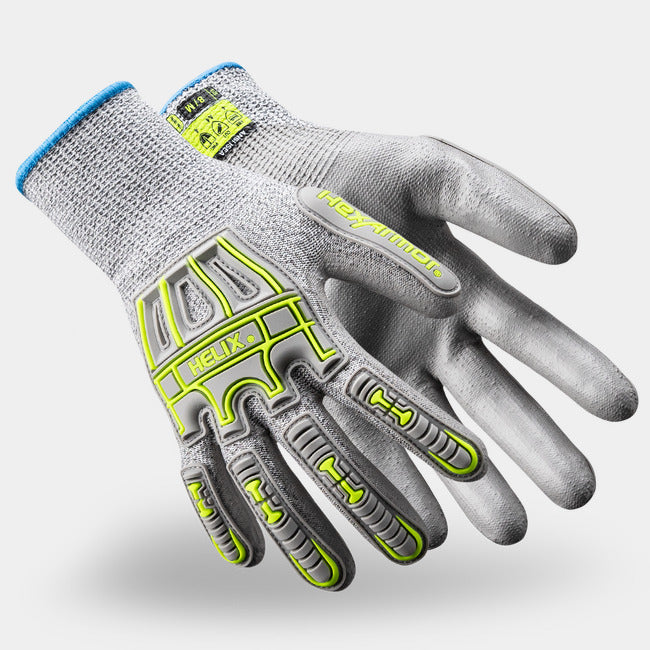 HexArmor Helix 1074IMP 13G A4 HPPE/GLASS FIBER LEVEL 2 | ANSI Cut A4