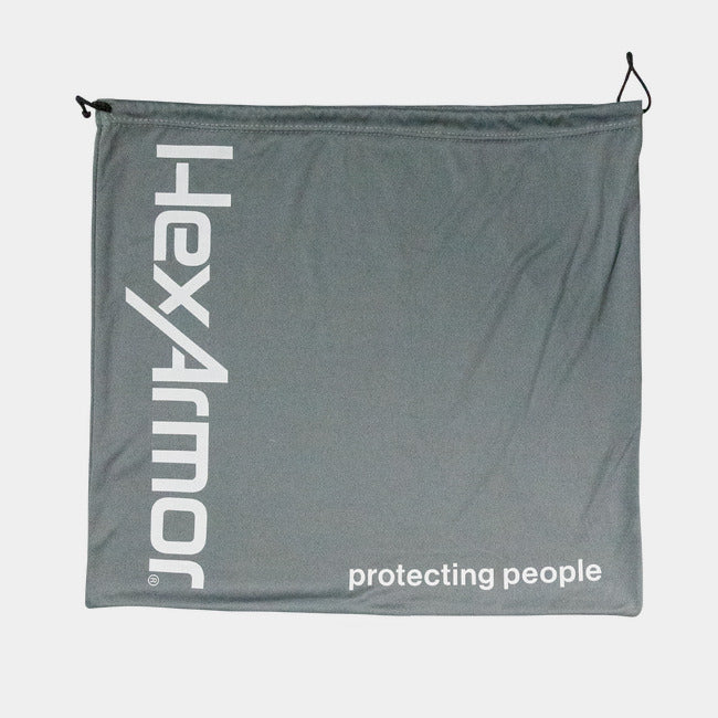 HexArmor Microfiber Storage and Cleaning Pouch for Safety Helmets Face Shields | Microfiber