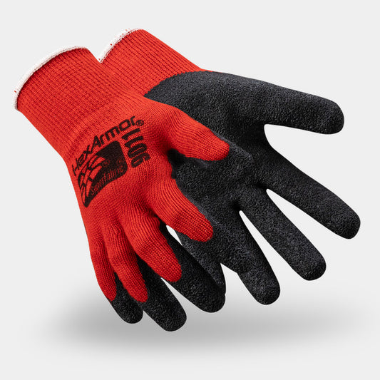 HexArmor 9011 9000 Series Cut-Resistant Gloves | ANSI Cut A7, Wrinkle Rubber Latex Palm
