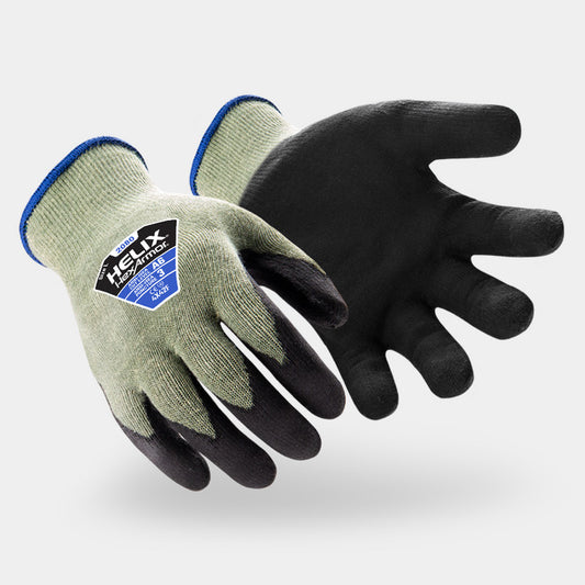 HexArmor Helix 2080 Abrasion Resistant Gloves | ANSI Cut A6, Foam Nitrile Palm, 13-Gauge