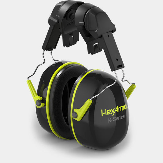 HexArmor K-Series K2C Hard Hat-Mounted Passive Earmuffs