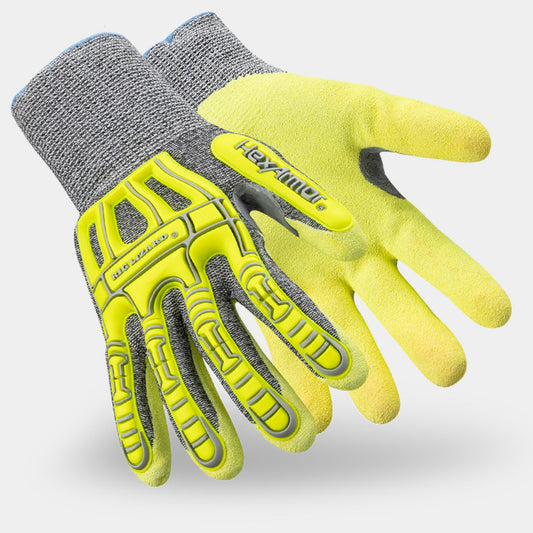 HexArmor Rig Lizard Thin Lizzie 2090X Sandy Nitrile Cut-Resistant Gloves | ANSI Cut A4, Sandy Nitrile Palm, 13-Gauge