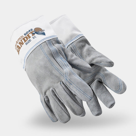 HexArmor Bandit 5042 Heavy-Duty Leather Work Safety Glove | Canvas