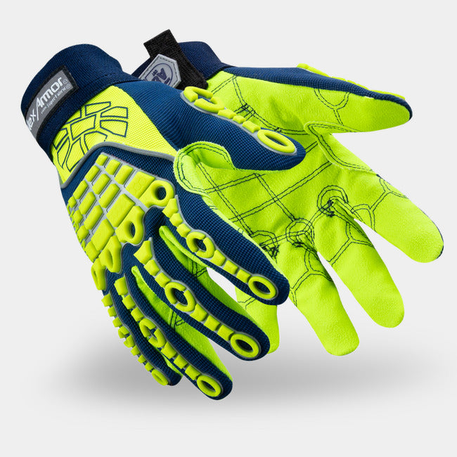 HexArmor Chrome Series 4027 Impact-Resistant Gloves | ANSI Cut A8