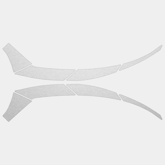 HexArmor Silver Reflective Sticker for Cap-Style Helmets