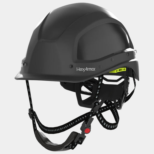 HexArmor Ceros XA250 Vented Short Brim Safety Helmet | HDPE