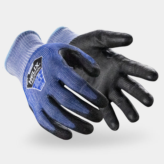 HexArmor Helix 2076 Cut-Resistant Gloves | ANSI Cut A6, Polyurethane Palm, 13-Gauge