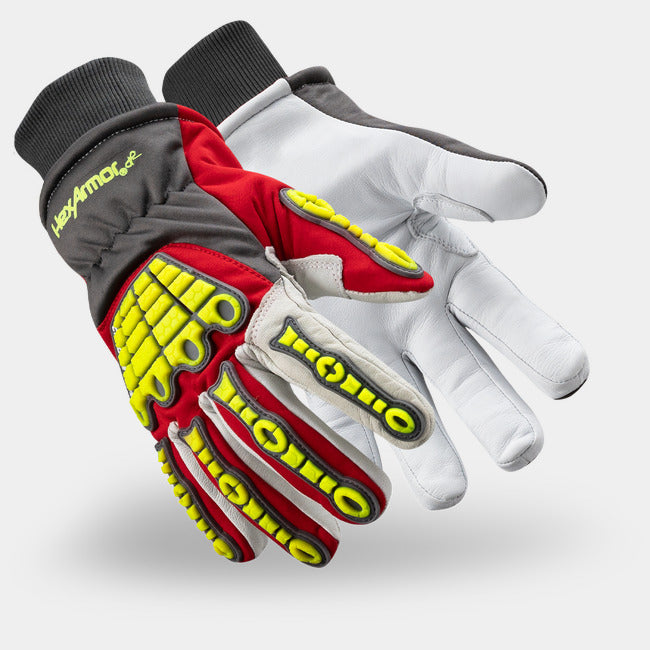 HexArmor Chrome SLT 4073W Winter Leather Gloves | ANSI Cut A6