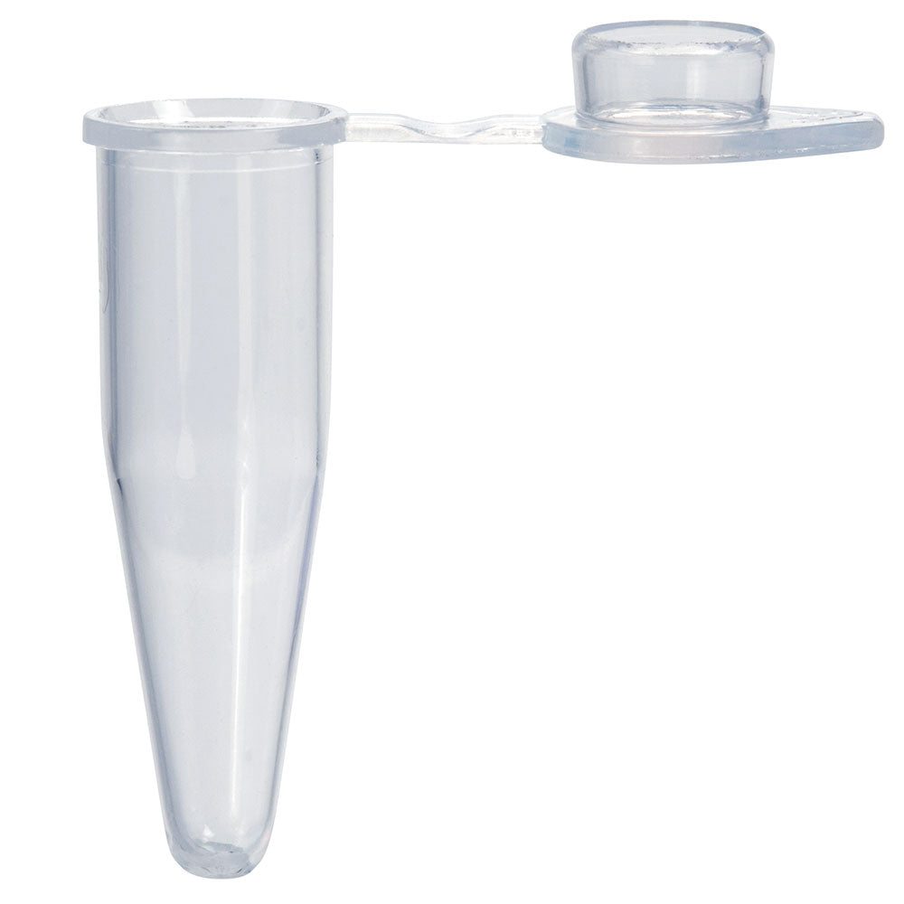 Individual PCR Tubes, Attached Cap, PP — 0.2 & 0.5 mL, Dome/Flat/qPCR, 1000/Pack | Globe Scientific