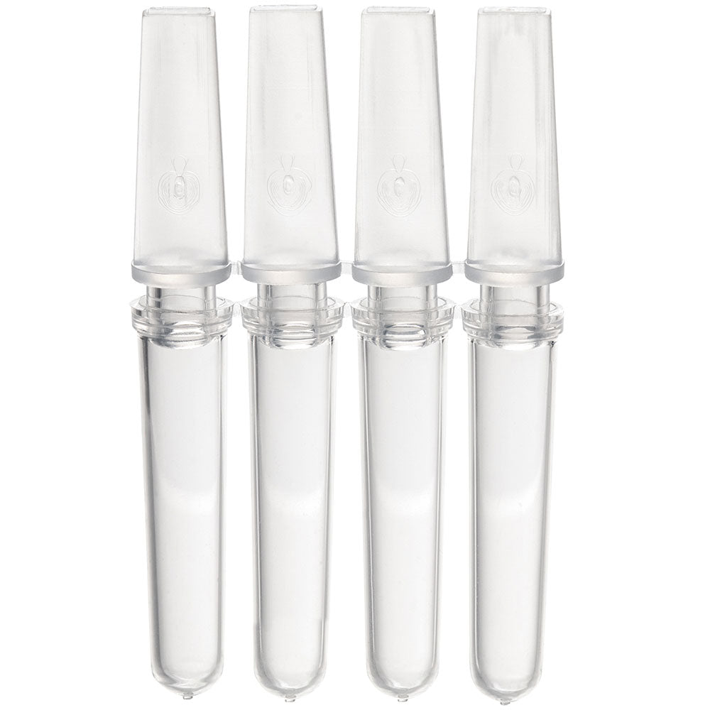 0.1 mL Corbett Style 4-Strip PCR Tubes with 4-Strip Caps, Natural PP — 1000/Case | Globe Scientific