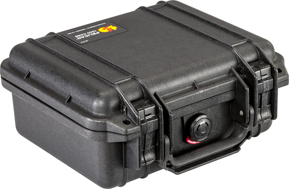 Pelican 1200 Protector Case, watertight instrument transport case