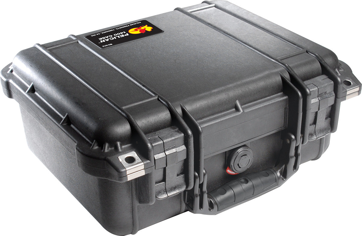 Pelican 1400 Protector Case, watertight instrument transport case
