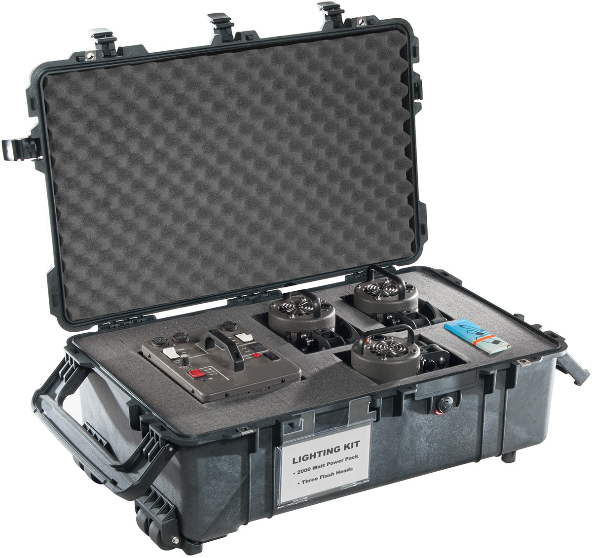 Pelican 1670 Protector Case, watertight instrument transport case