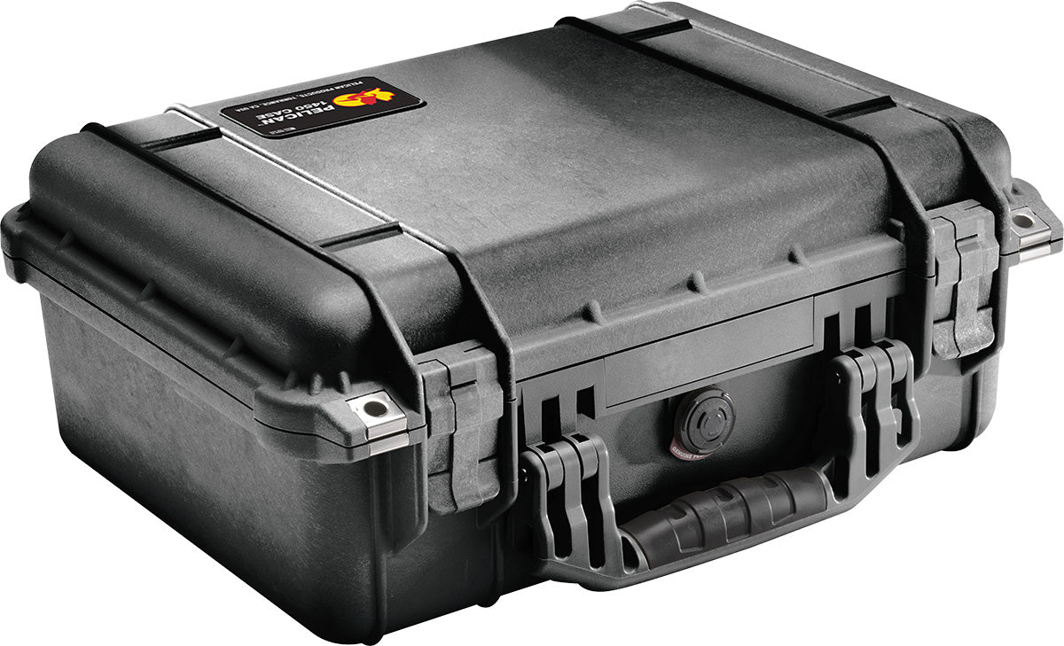 Pelican 1450 Protector Case, watertight instrument transport case