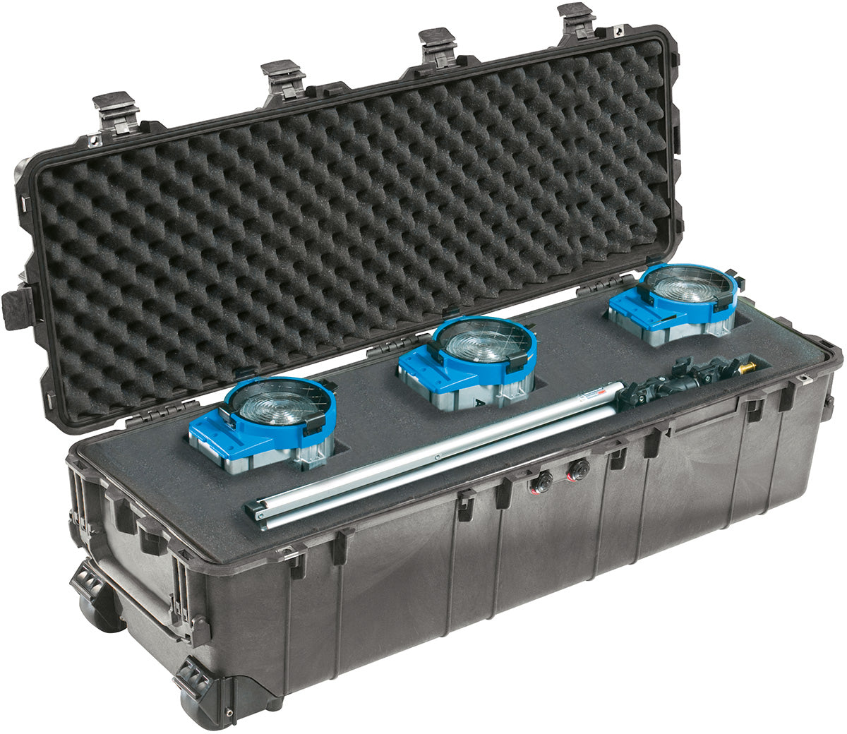 Pelican 1740 Protector Case, watertight instrument transport case