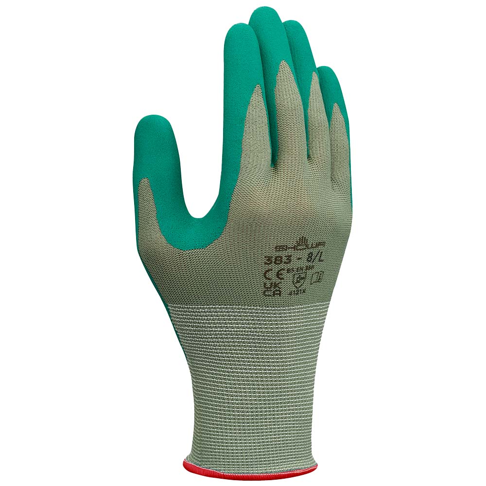 SHOWA Coated Work Gloves 383 — Dozen (12 pairs)