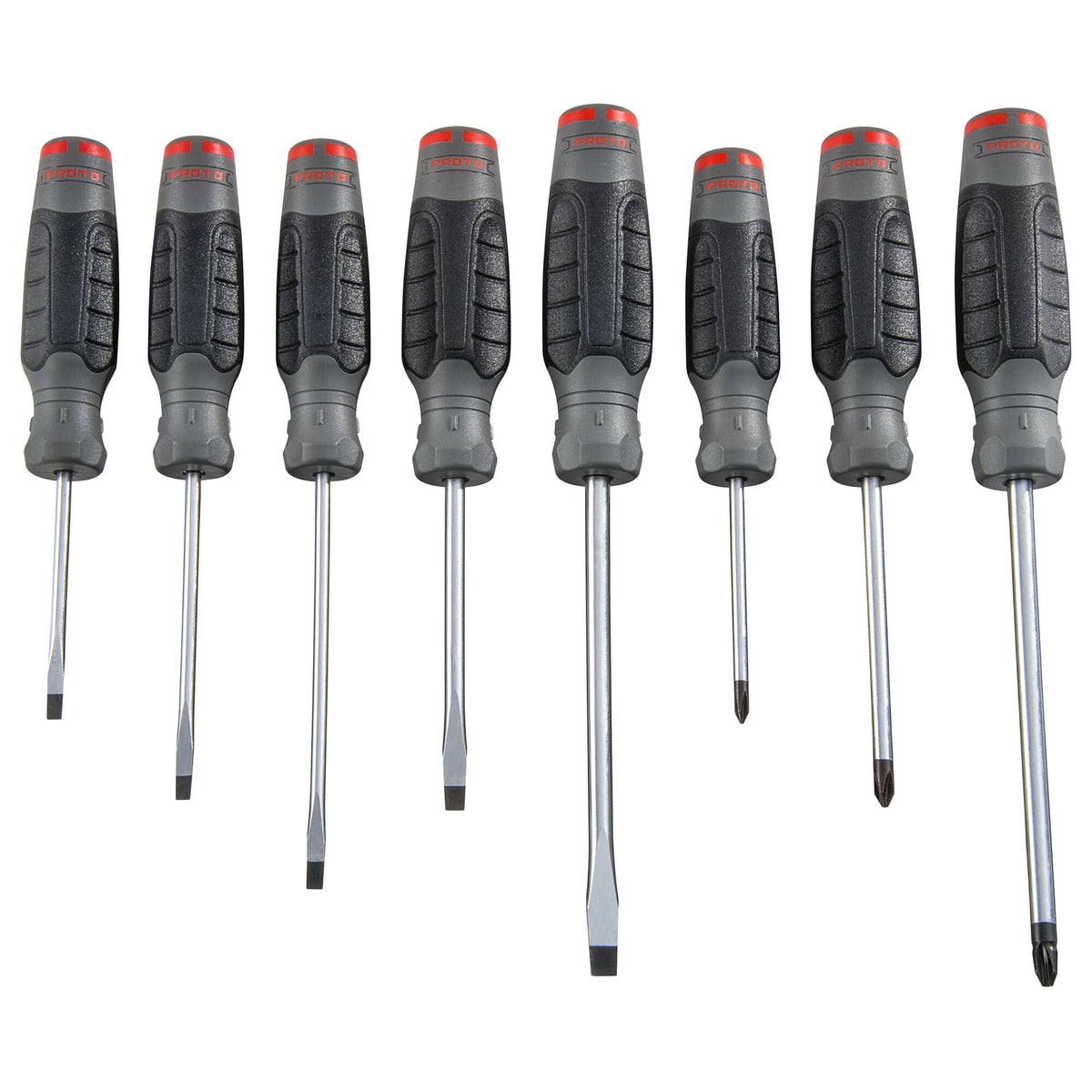 Proto DURATEK™ Combination Screwdriver Set (8 pc.) J1208SCF