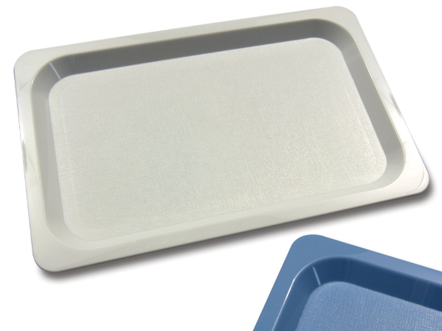 Trays, PS, White — 395-6024-W10, Caplugs® Evergreen