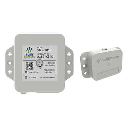 Wireless Vibration Monitoring Kit – Swift Sensors SG3-1010 + SS3-203 Predictive Sensors