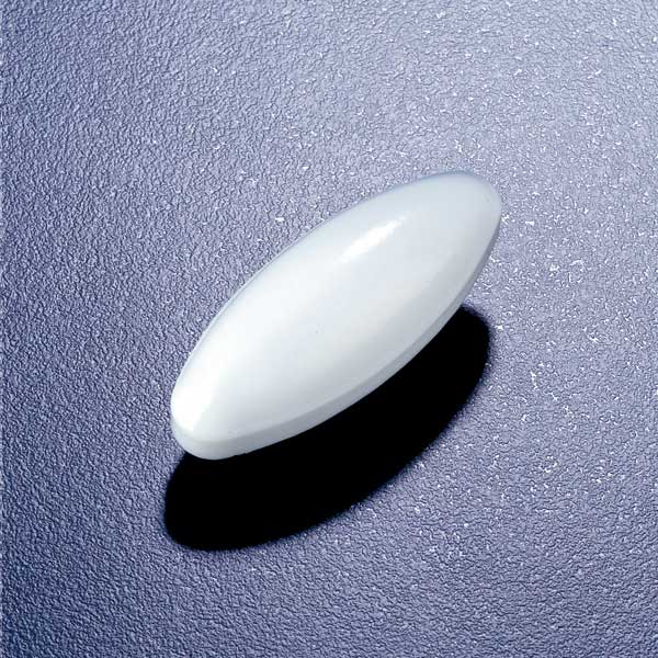 PTFE Magnetic Stir Bars, Oval — 20 to 50 mm, 6 Sizes, Each | Globe Scientific