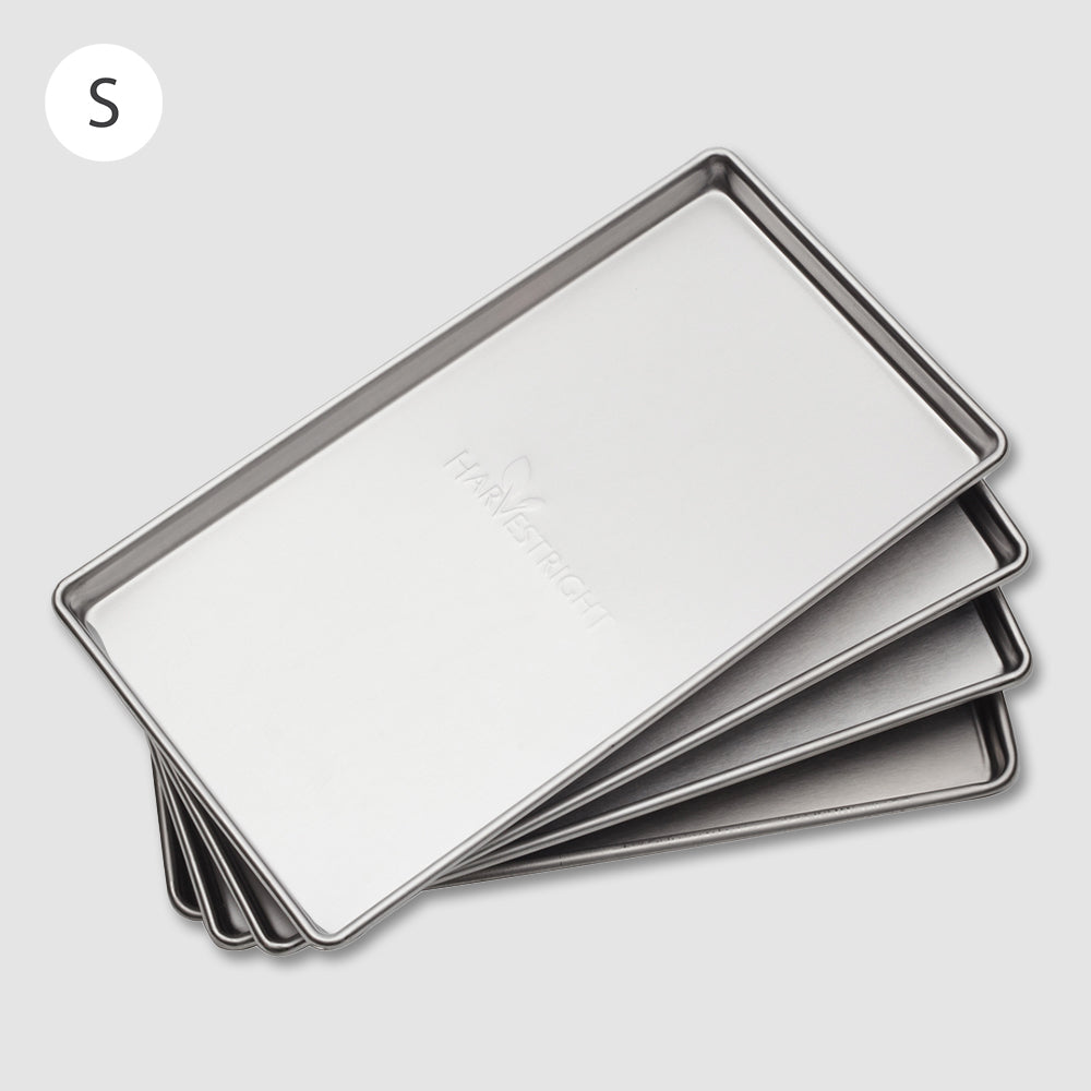 Harvest Right Stainless Steel Freeze Dryer Trays — Small Home Pro — set of 4