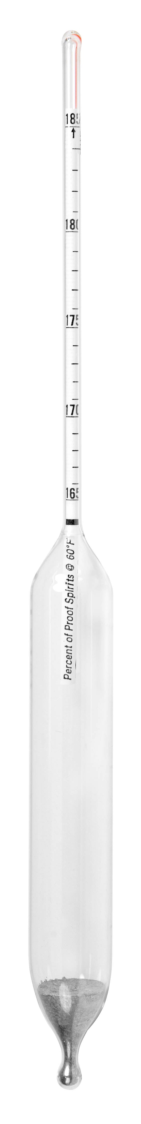 Heathrow Scientific Alcohol Proof Hydrometers - 6613 Series | IRS Specification