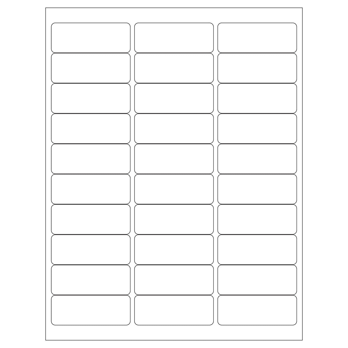 Heathrow Scientific Laser Cryo-Tags 2.50 x 0.50 inch 1200 pack