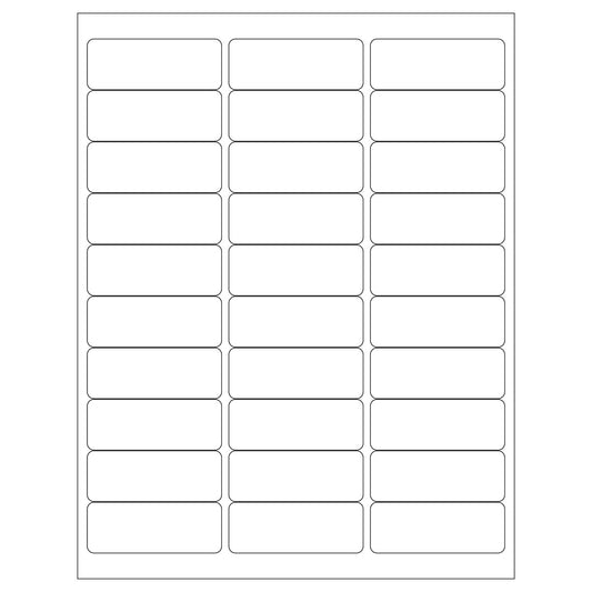 Heathrow Scientific Laser Cryo-Tags 2.50 x 0.50 inch 1200 pack