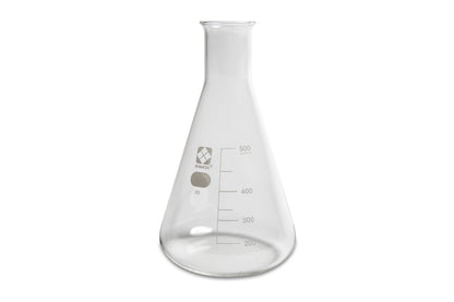 10530-500A - SIBATA Erlenmeyer Flask 500 mL Borosilicate Heavy-Duty Rim