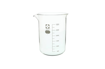 10020-3000 - SIBATA Glass Beaker 3000 mL Clear