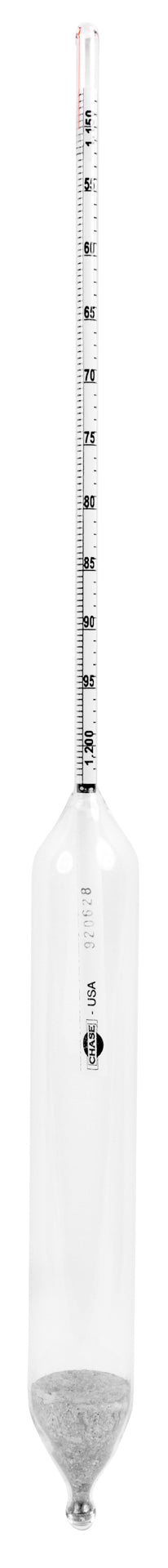 Heathrow Scientific ASTM Specific Gravity Hydrometers - 6700 Series