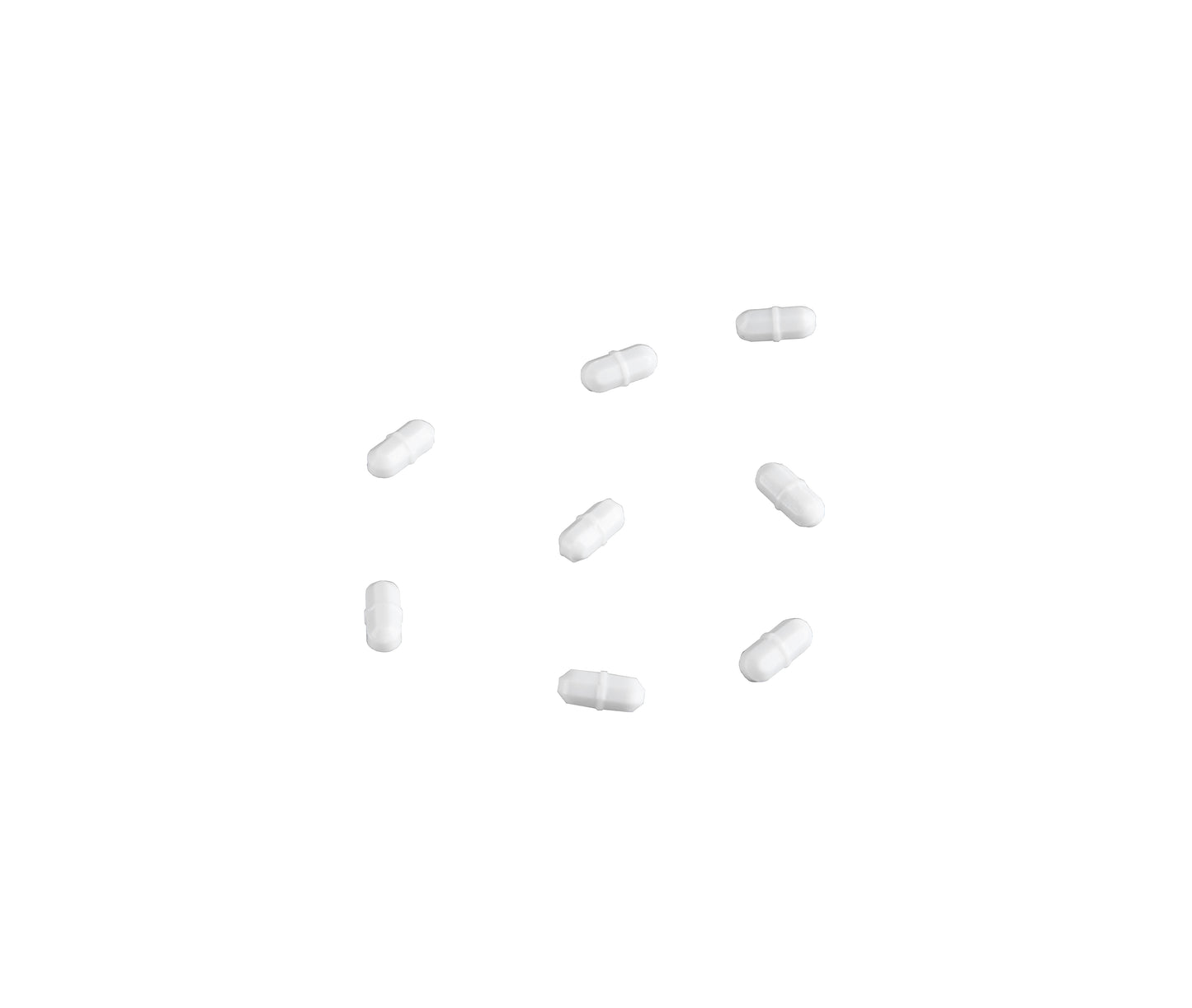 120548 - Heathrow Scientific PTFE Octagonal Stir Bar Pivot Ring 20×8mm Alnico Pack of 10