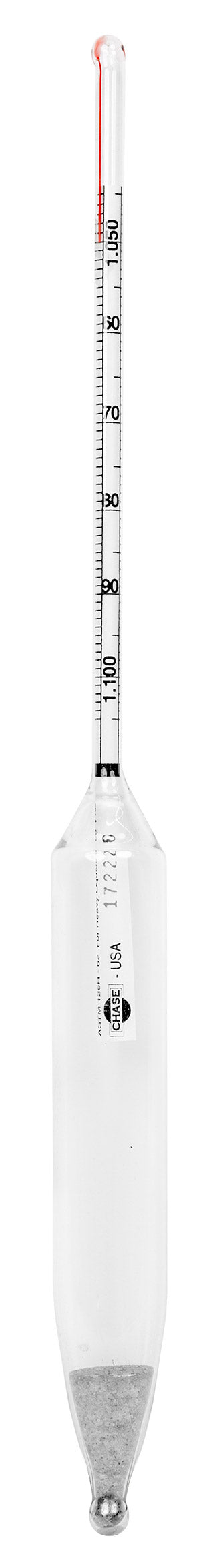 Heathrow Scientific ASTM Specific Gravity Hydrometers - 6700 Series