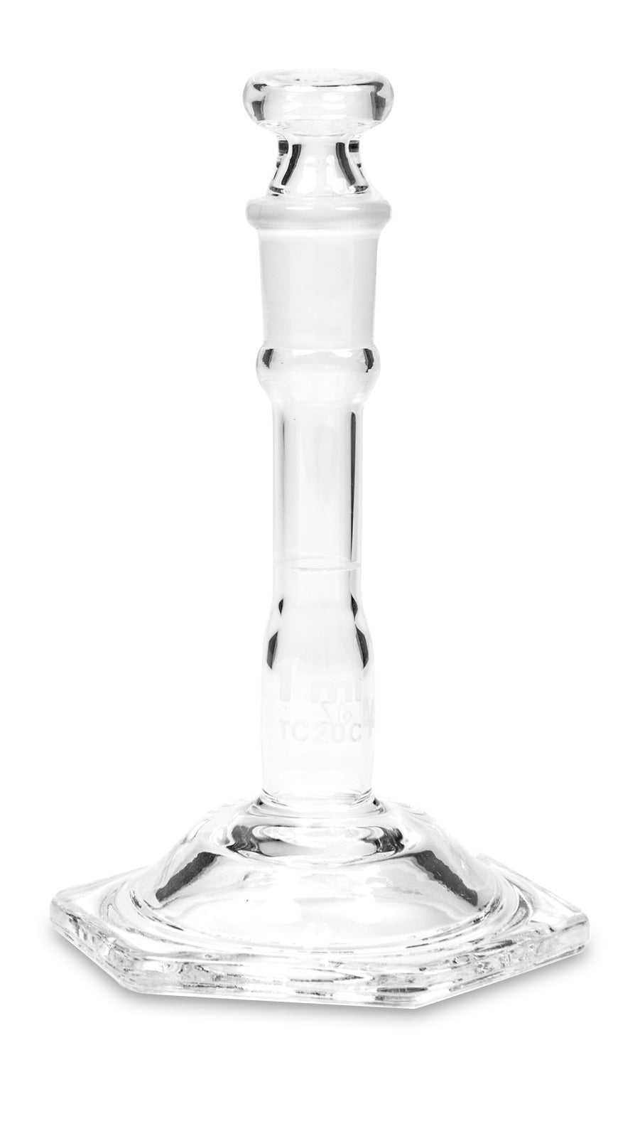 Class A Volumetric Flasks - Glass Stopper - Heathrow Scientific Alternate Image 1 - Heathrow Scientific