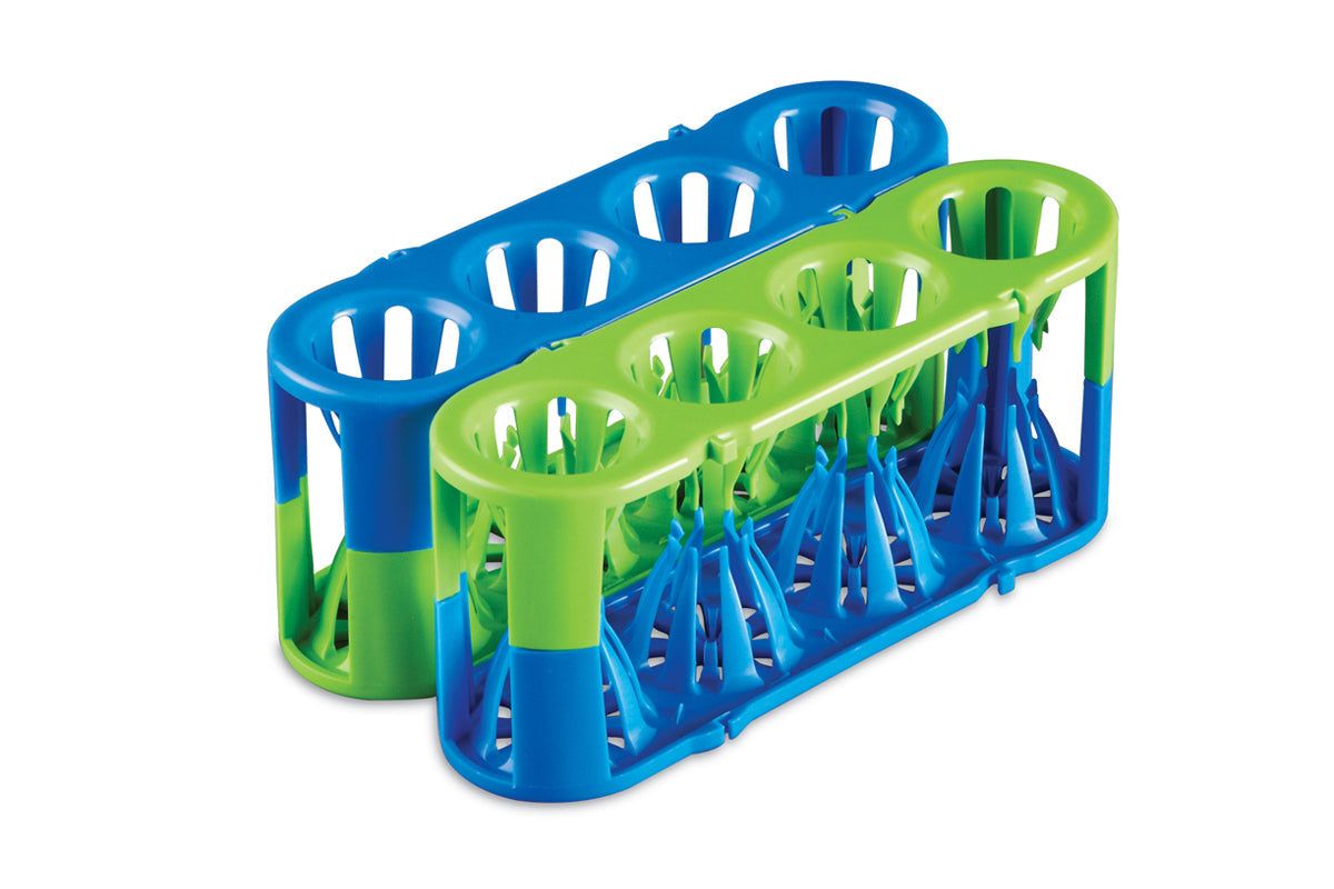 Adapt-a-Rack® POM Multi-Tube Rack (Pack of 2) - Blue/Green