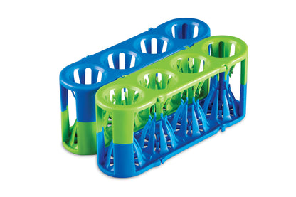Adapt-a-Rack® POM Multi-Tube Rack (Pack of 2) - Blue/Green