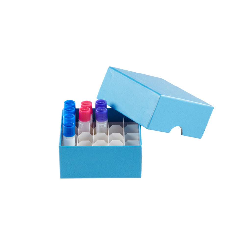 120519 - Cardboard Cryogenic Vial Tube Storage Box