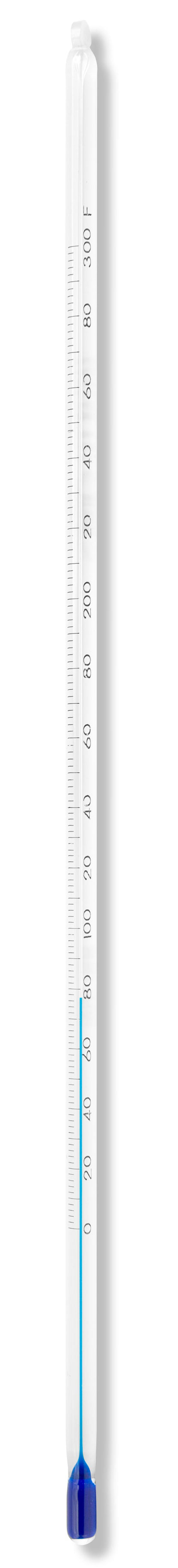 80703 - VEE GEE Scientific Glass Thermometer 0 to 300°F Total Immersion