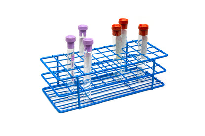 Heathrow Scientific Coated Wire Tube Racks - HDPE Epoxy | Chemical Resistant