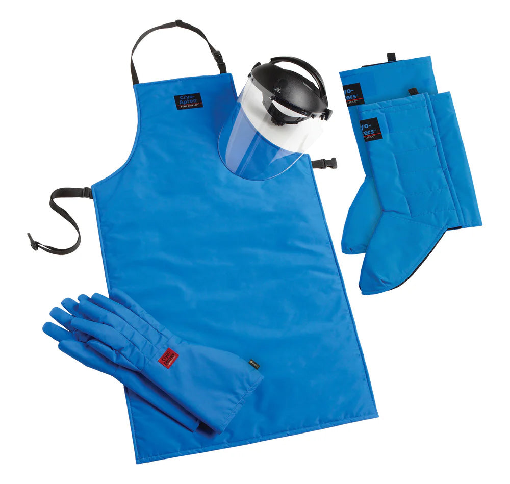 TempShield SKEBSWP48GR CRYO-PROTECTION Safety Kit Plus Elbow Small GORE-TEX Gaiters -196C CE Cat III Blue