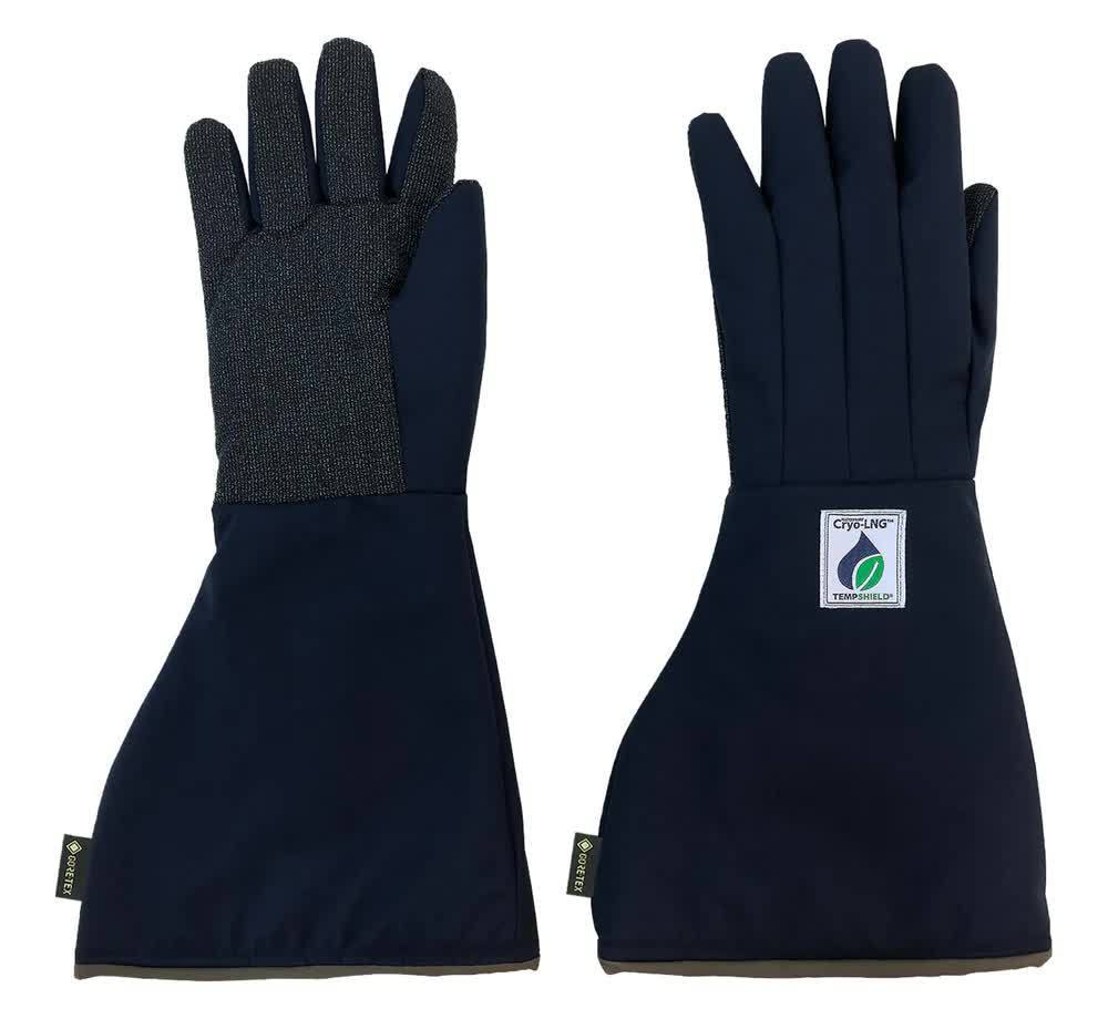 CRYO-LNG™ Elbow-Length Cryogenic Gloves - Medium Blue
