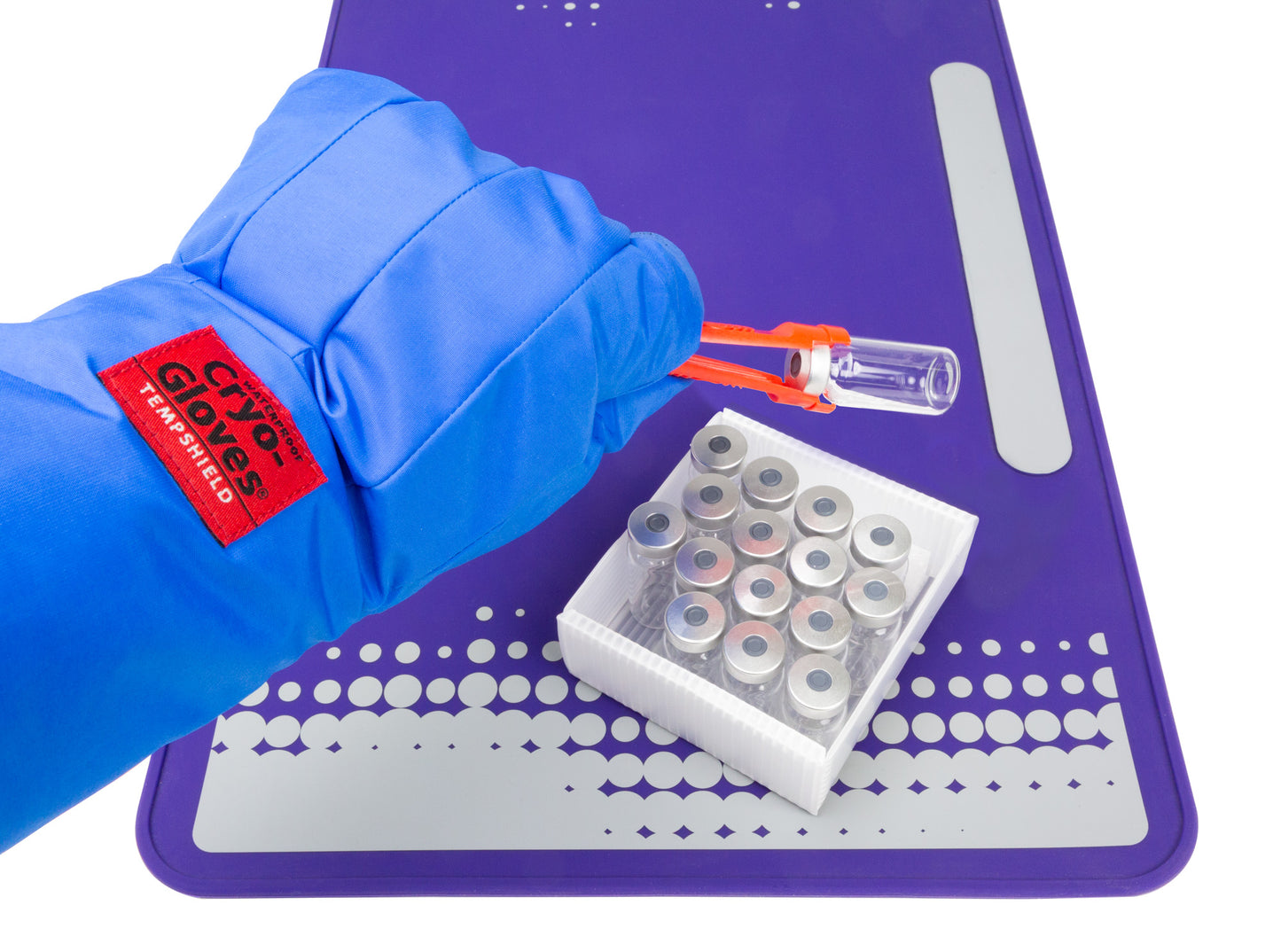 Vaccine & Cryogenic Vial Grippers - Heathrow Scientific Alternate Image 3