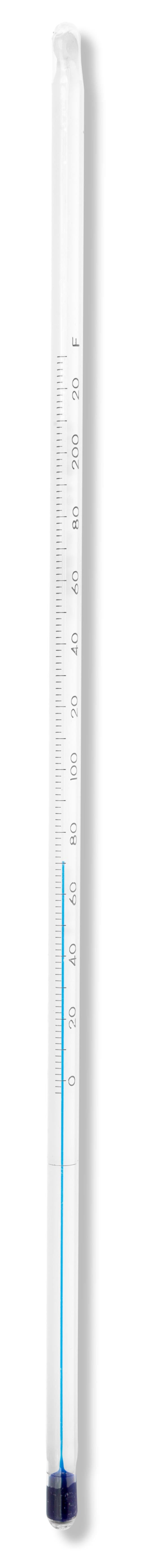80902E - VEE GEE Scientific Glass Thermometer -4 to 230°F Partial Immersion