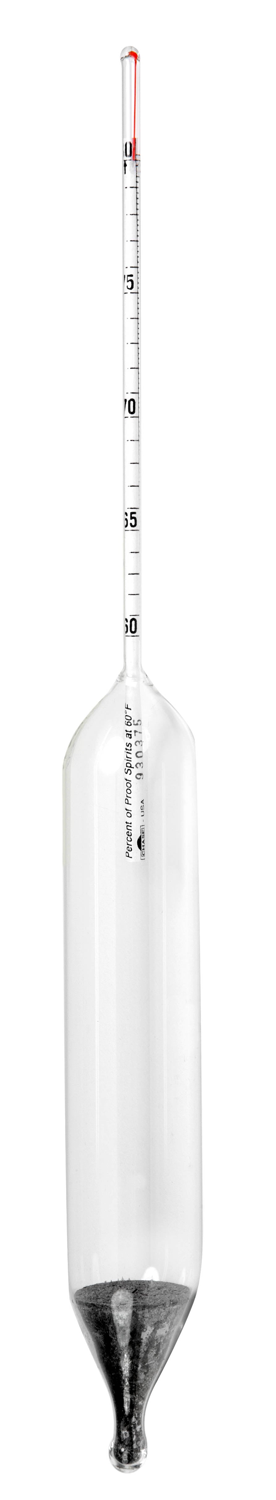 Heathrow Scientific Alcohol Proof Hydrometers - 6613 Series | IRS Specification