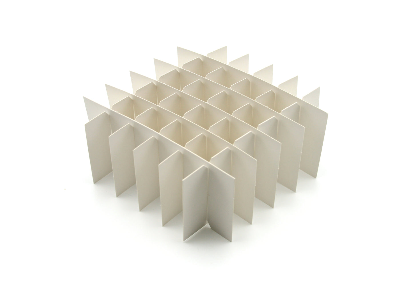 Cardboard Freezer Box Partitions - For Conical Tubes - Heathrow Scientific